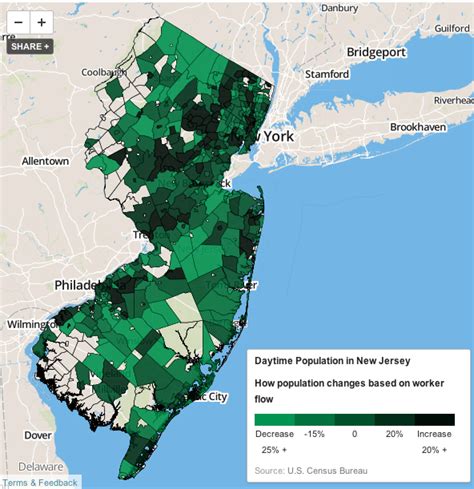 New Jersey Cities by Population.